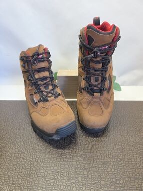 Red Wing Shoes Brown and Red Kids' Hiking Boots